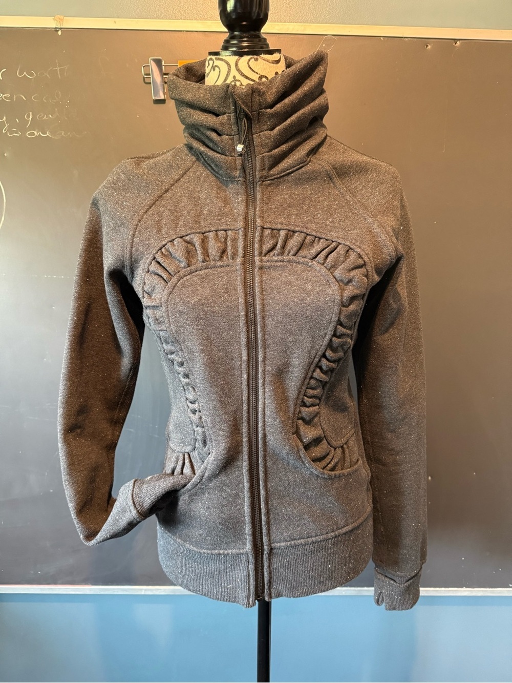 lululemon athletica Dark Gray Cuddle Up Jacket